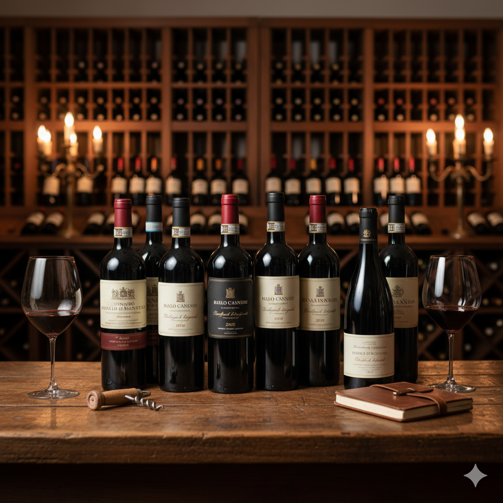 Zorgvuldig geselecteerde Italiaanse wijnen